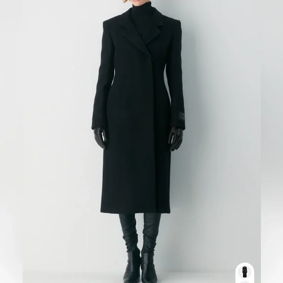 Aritzia metropolitan coat luxe wool cashmere NWT - Picture 4 of 11